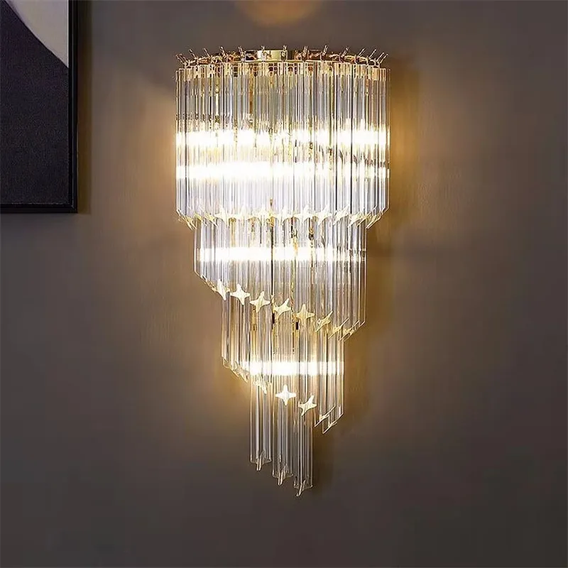 

Crystal Wall Lamp Bedroom Wall Lamp Living Room Wall Lamp Dining Room Wall Lamp Study Room Wall Lamp