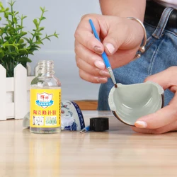 40g High-Temperature Resistant Ceramic Repair Glue Waterproof Seamless Antique Porcelain Vase Flower Pot Clay Cup Adhesive