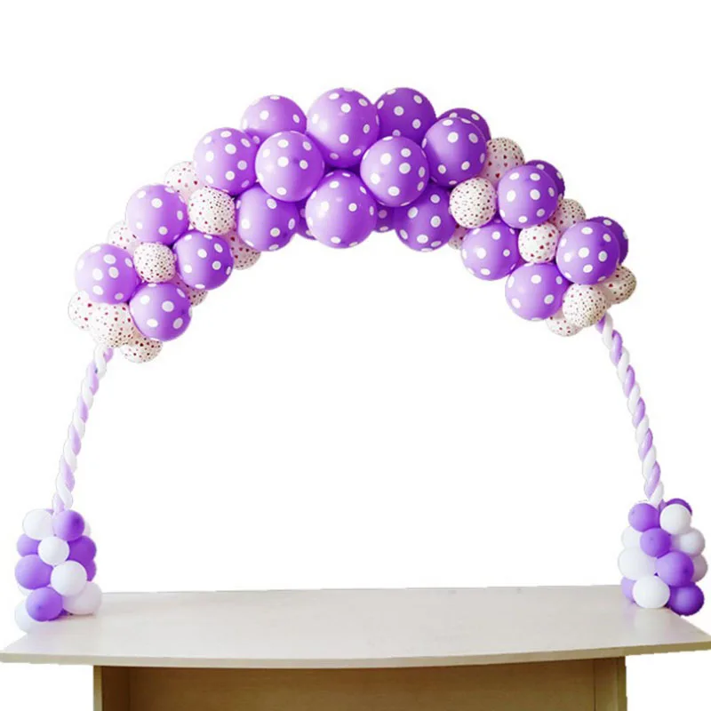 Large Balloon Arch Set Column Stand Base Frame Kit Birthday Wedding Party Decor MAZI888