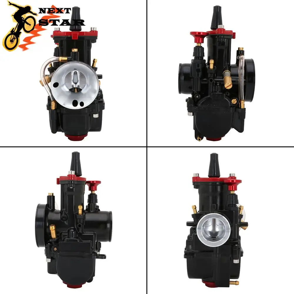 For PWK 21 24 26 28 30 32 34 For Keihin PWK Carburetor With Power Jet 2T 4T Engine For Scooter UTV ATV Universal 50cc-250cc