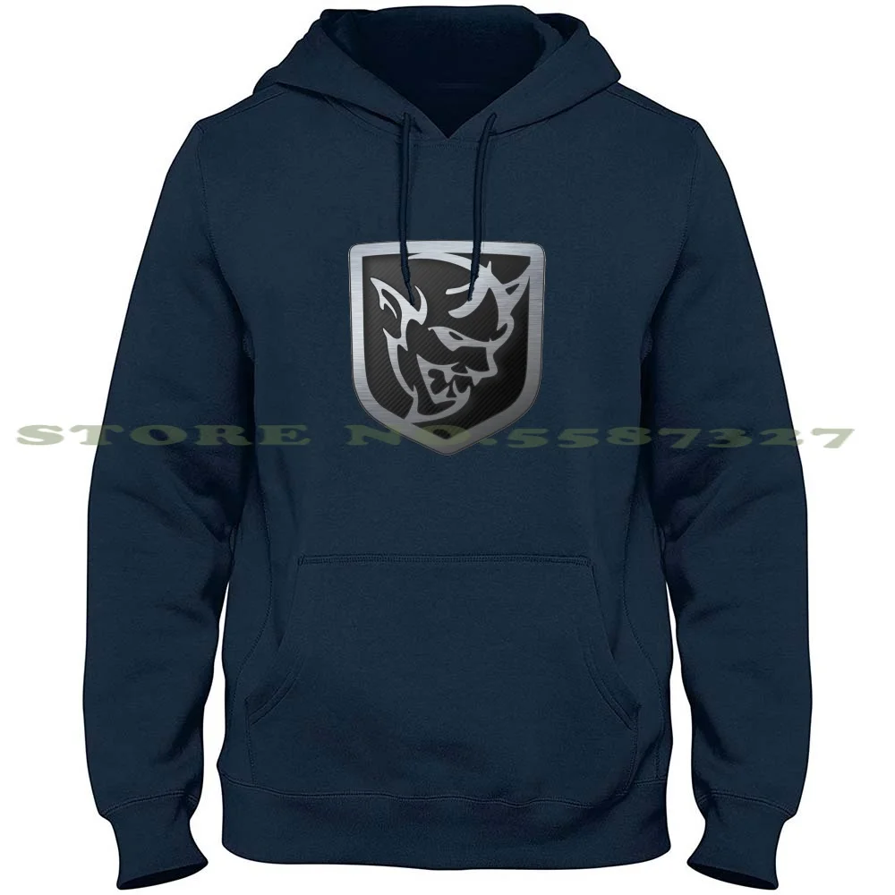 Dodge Challenger Srt Demon Badge Hoodies Sweatshirt For Men Women Challenger Srt Hellcat Demon Charger Redeye Mopar Superbee