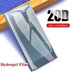 Hydrogel Film  3D Curved Films Cover For Sony Xperia XA2 Full Screen Protector XA2 Ultra Glass H3113 H4213 Protective Film