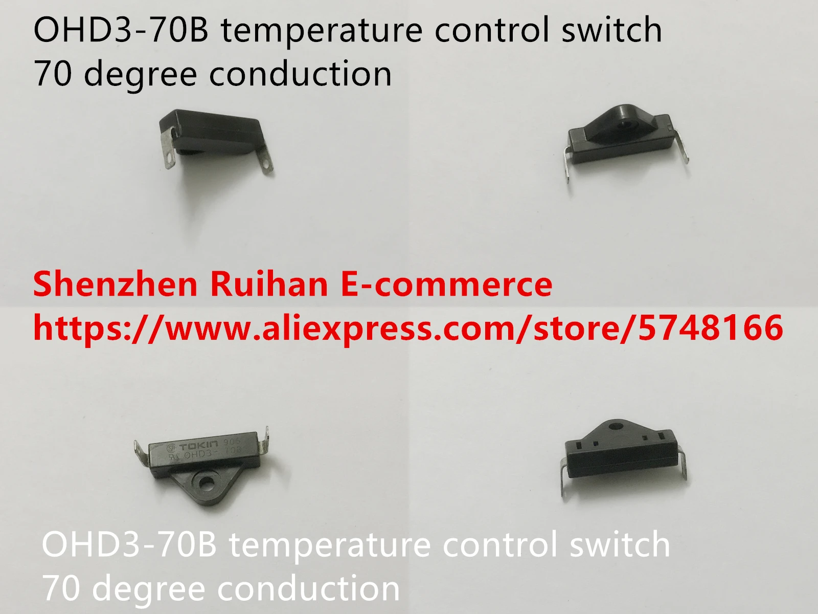 Original new 100% OHD3-70B temperature control switch 70 degree conduction