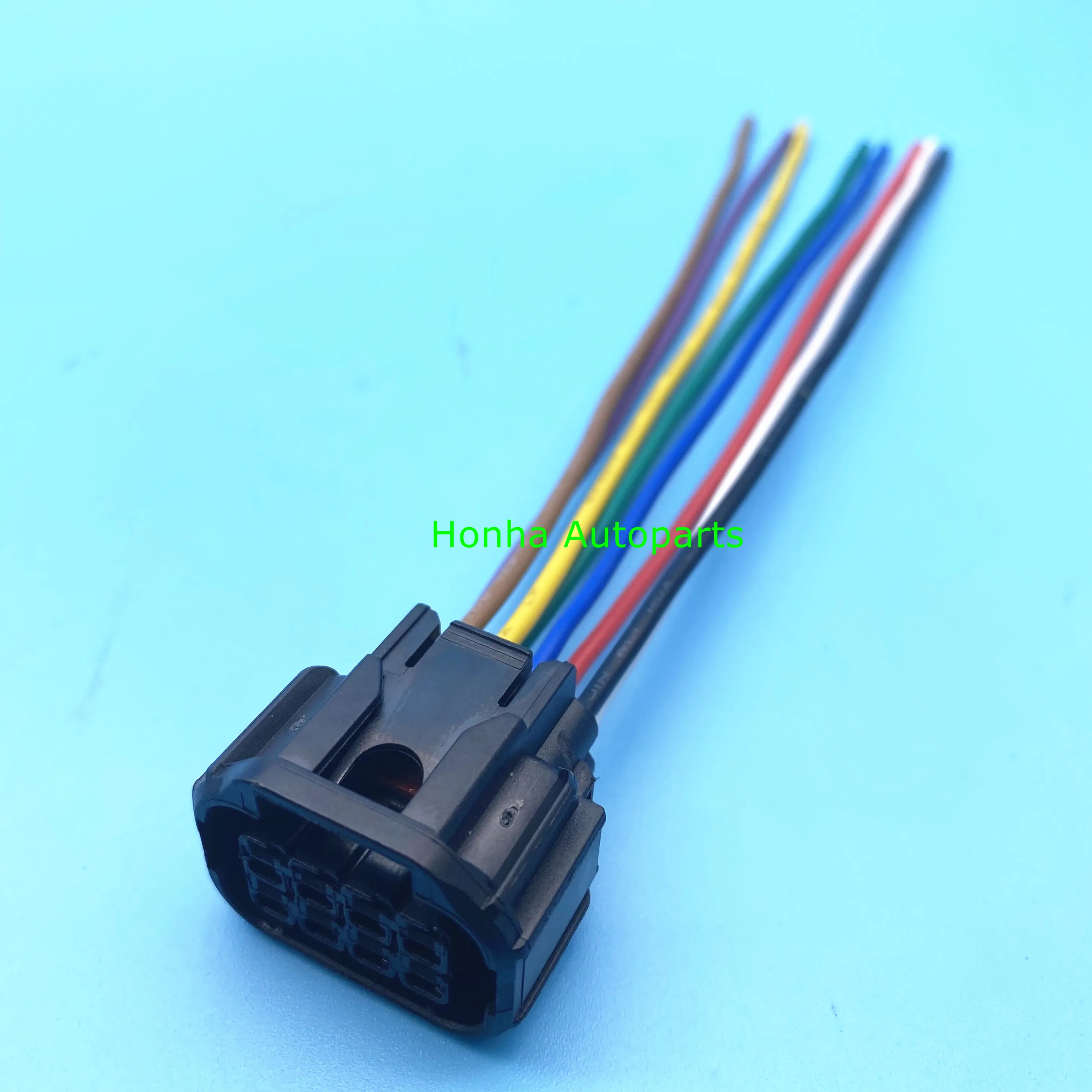 

Free shipping 2/5/10/20/50/100pcs 8 pin connector automotive Plug socket wire cable connector 6181-6850 wire harness