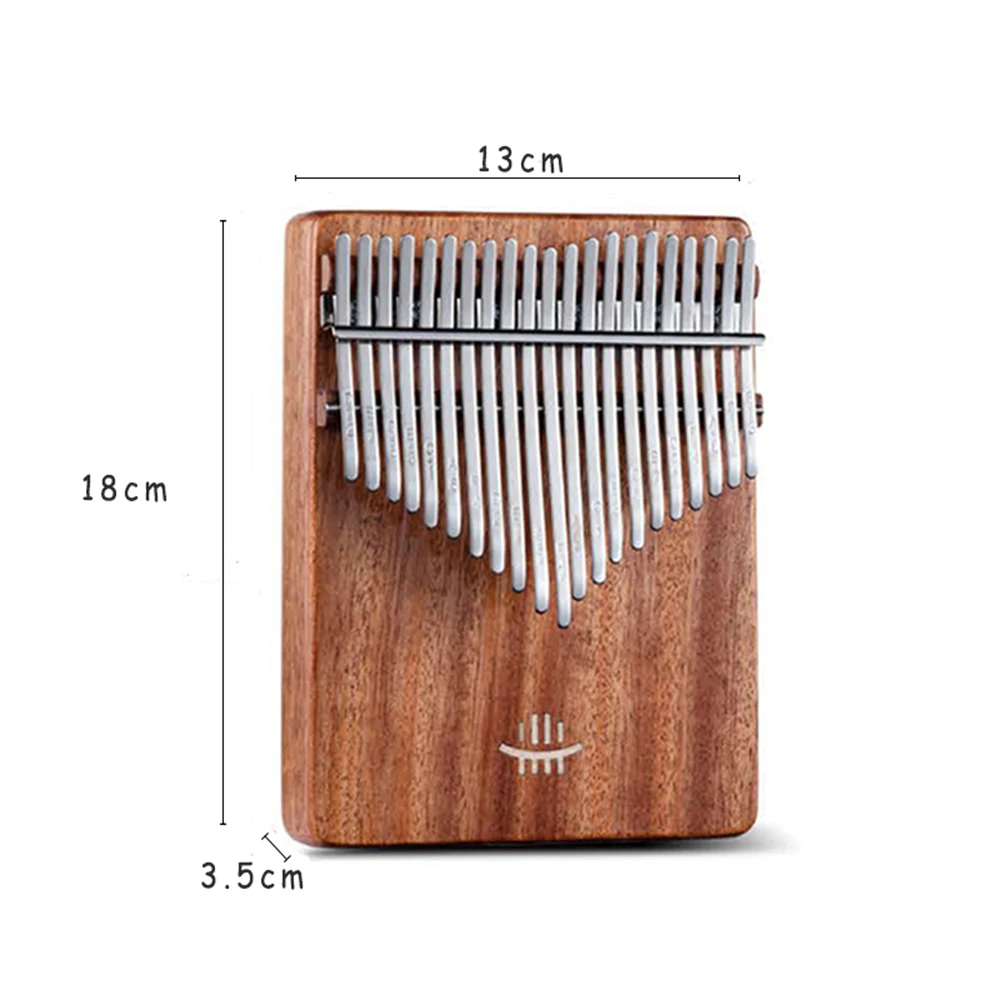 21/17 Key Kalimba Acacia Walnut Curly Figure Keyboard Thumb Piano Kalimba Musical Instruments With Accessories