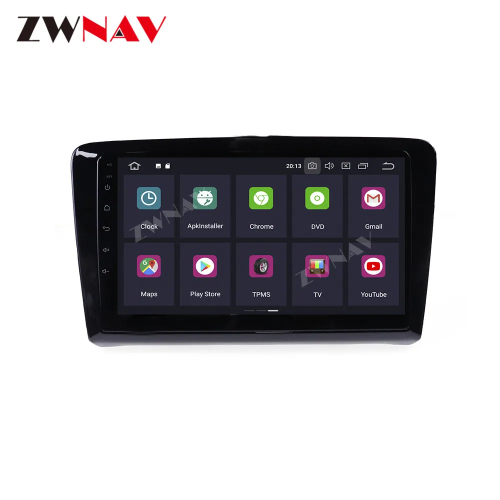 ZWNAV Android 10.0 Car multimedia navigation system GPS player For Volkswagen VW 2012-2018 years Santana IPS screen Radio stereo