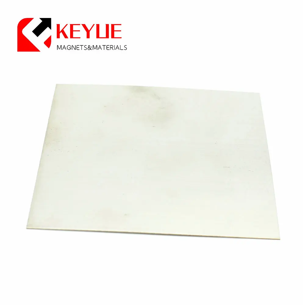 High Purity Nickel Plate 99.99% for Research and Laboratory Use Metal Elementary Substance 0.8mm-20mm Thick 100*100mm Ni Sheet