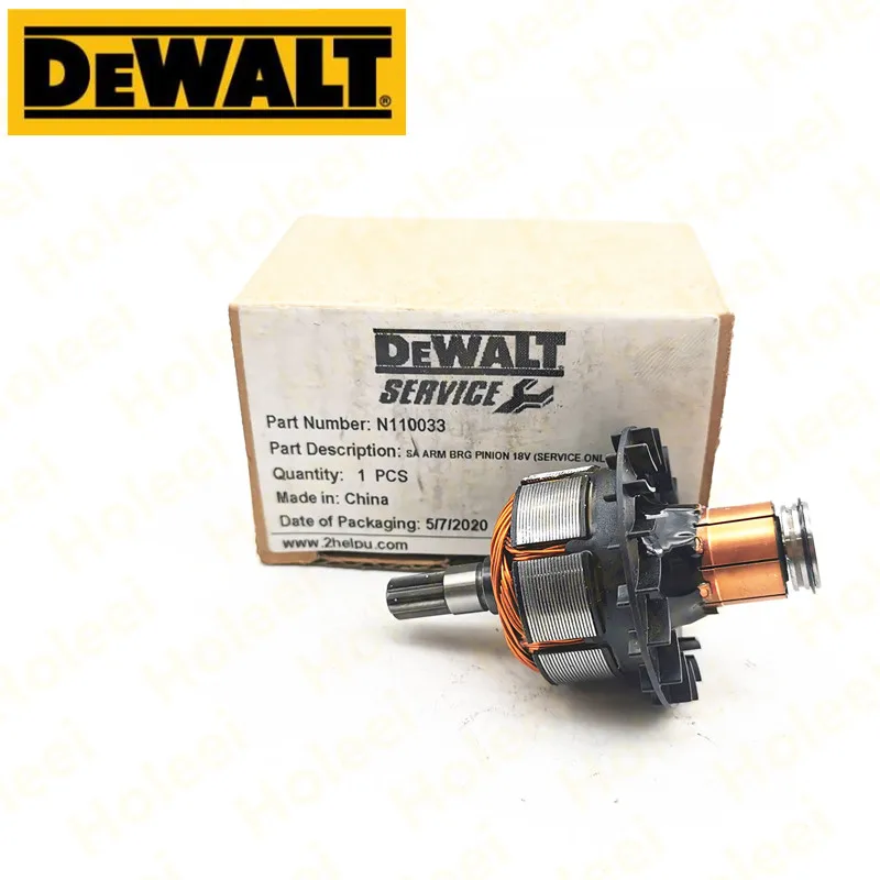 DeWALT DC18V Armature Rotor for DCF885 DCF885B DCF885L2 DCF885M2 DCF885C2 N110033 N268382 Motor Engine