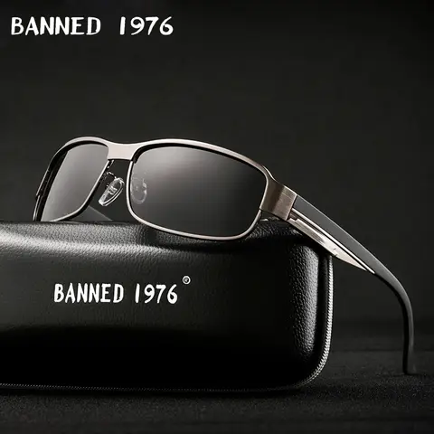 Designer Polarized Sunglasses BANNED 1976
