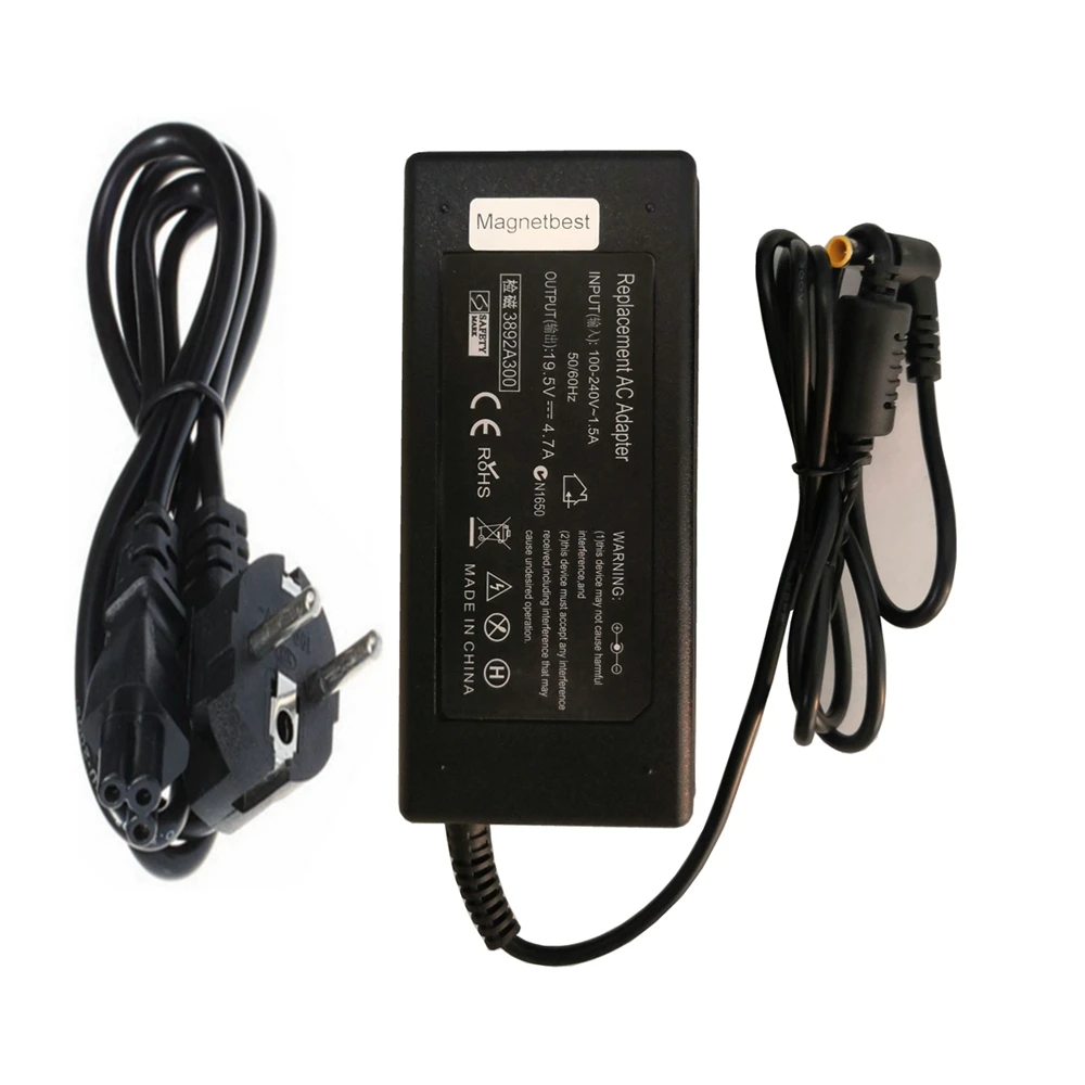 19.5V 4.7A Adapter Charger For Yokogawa AQ7270 AQ7275 OTDR Optical Time Domain Reflectometer battery charger power adapter 7280