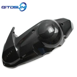 Motorcycle engine side cover clutch protection cover drive plastic cover for Yamaha nmax155 nmax 155 2016 - 2019