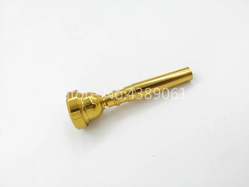 

High Quality Brand Trumpet Metal Mouthpiece Size 7C 5C 3C 1.5C Silver Plated And Gold Lacquer Surface Professional Nozzle