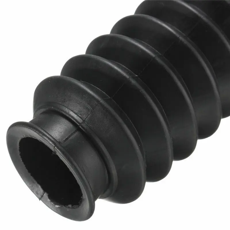 2 pezzi moto gomma forcella anteriore coperture ghette avvio ammortizzatore ghette coperture ghette forcella stivale manicotto in gomma antipolvere