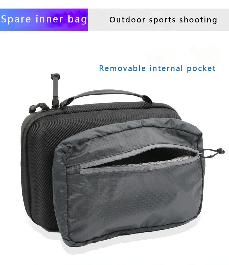 الأصلي Probty ل GoPro بطل 13 12 11 10 9 8 7 6 5 4 SJCAM SJ6 SJ8 YI MIJIA DJI OSMO كاميرا السفر تخزين حقيبة واقية