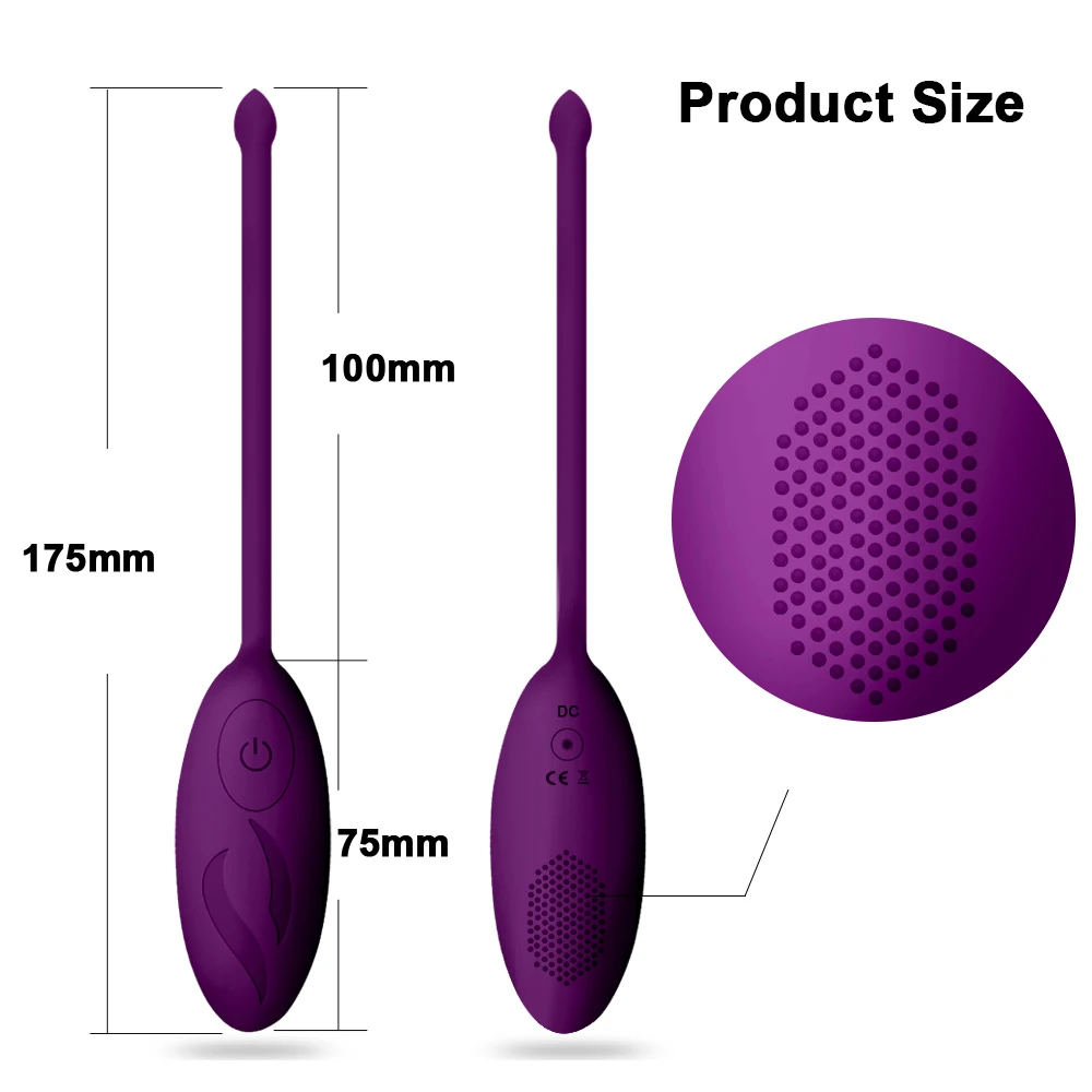 Vibrador de bala para mujeres y adultos, Juguetes sexuales con Control remoto, simulador de punto G, bola Vaginal, tapón Anal, masturbador de huevo