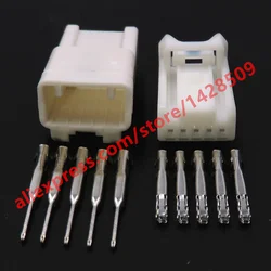 1 Set 5 Pin 6098-3810 6098-3802 0.7 Series Car Headlight Brightness Height Adjustment Wiring Connector 90980-12365 90980-12366