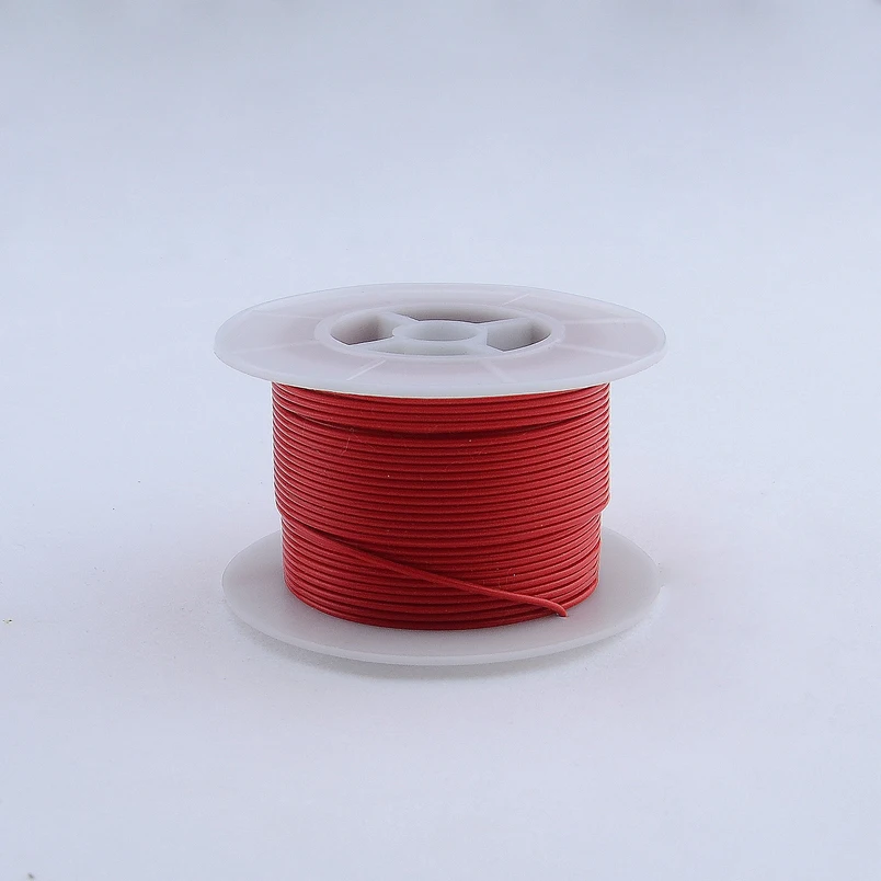 PTFE Oxygen Free Copper Silvering  Wire For Electric Guitar Bass Red/White/Black【Made in Korea】