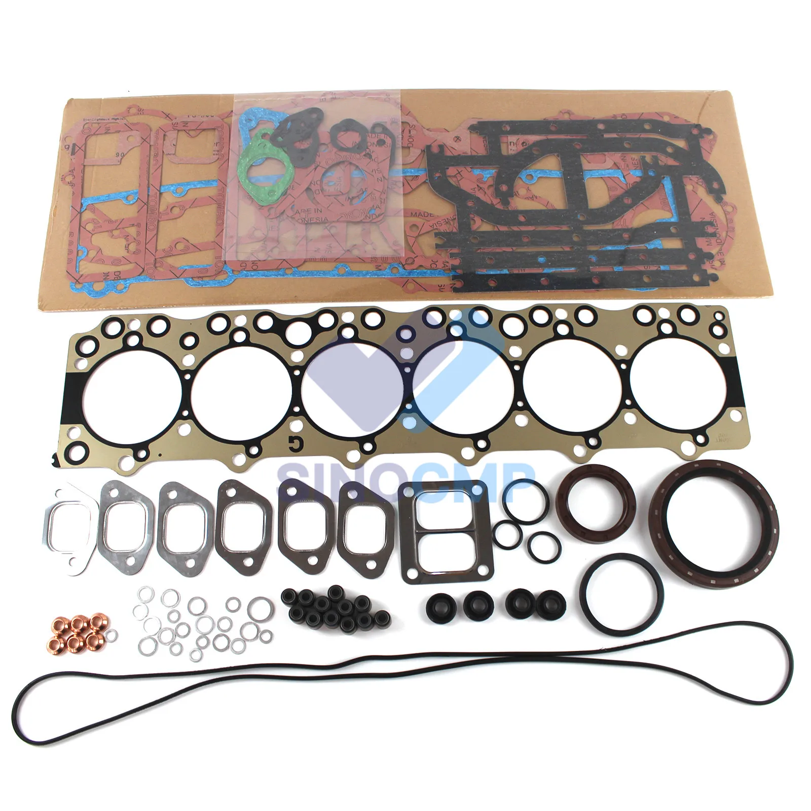 6BG1 6BG1T Engine Gasket Kit for Isuzu Engine Tcm Komatsu Forklift Isuzu Truck 6.5L