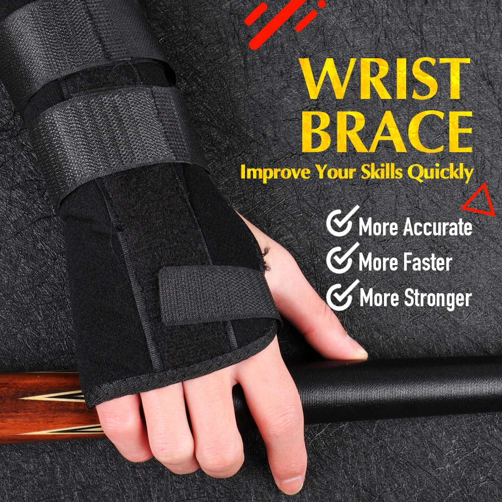 

Тренировочный инструмент, ремешок на запястье, фиксированные перчатки, встроенное запястье, тренировочный тренажер для левой и правой руки, аксессуар для бильярда