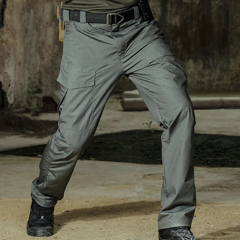 City Tactical Cargo Pants 2020 Men Combat SWAT Army Military Pants Cotton Many Pockets Stretch Flexible Man Casual Trousers XXXL