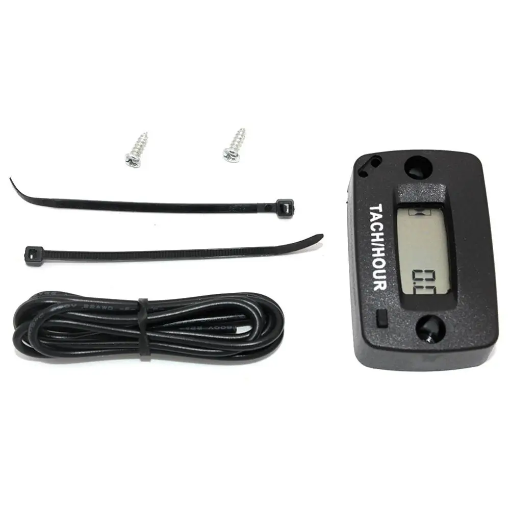 Chainsaw ATV Motorcycle Wireless Tachometer Hour Meter 3 in 1 for Stihl, Husqvarna, Echo,Homelite,Shindaiwa,Two Four Strokes