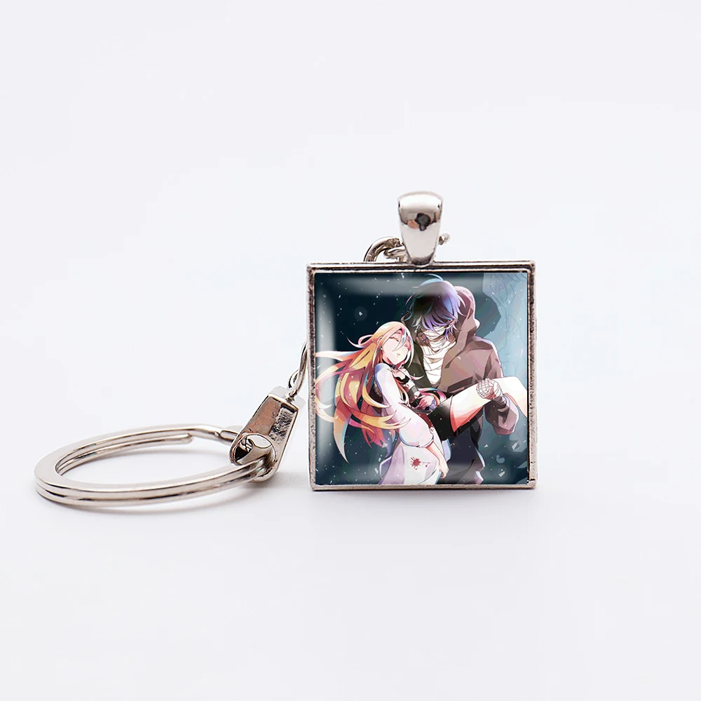 Anime Angels of Death Cosplay Keychains Cartoon Rachel Gardner Ray Pendant Keyrings Zack Key Holder Satsuriku No Tenshi Jewelry