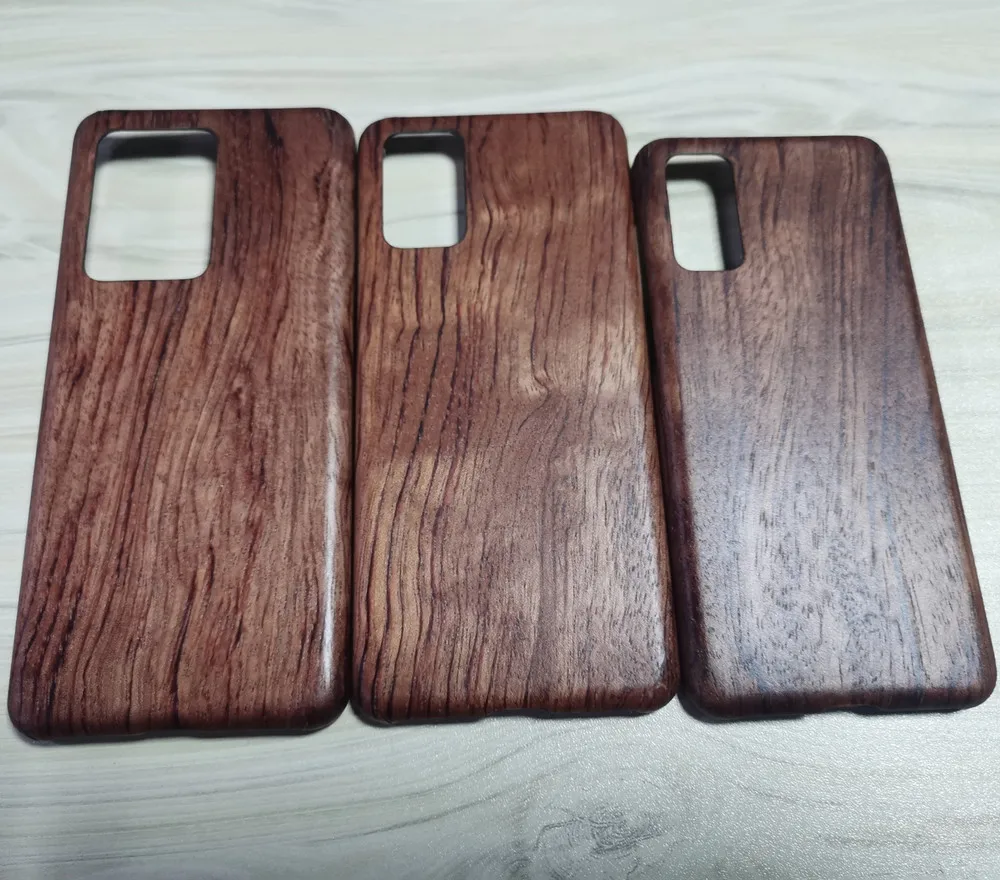 walnut Enony Wood Rosewood MAHOGANY Wooden Back Case Cover For Samsung Galaxy S22 Note 20 / S20 S20+ Plus S21 S20 Ultra