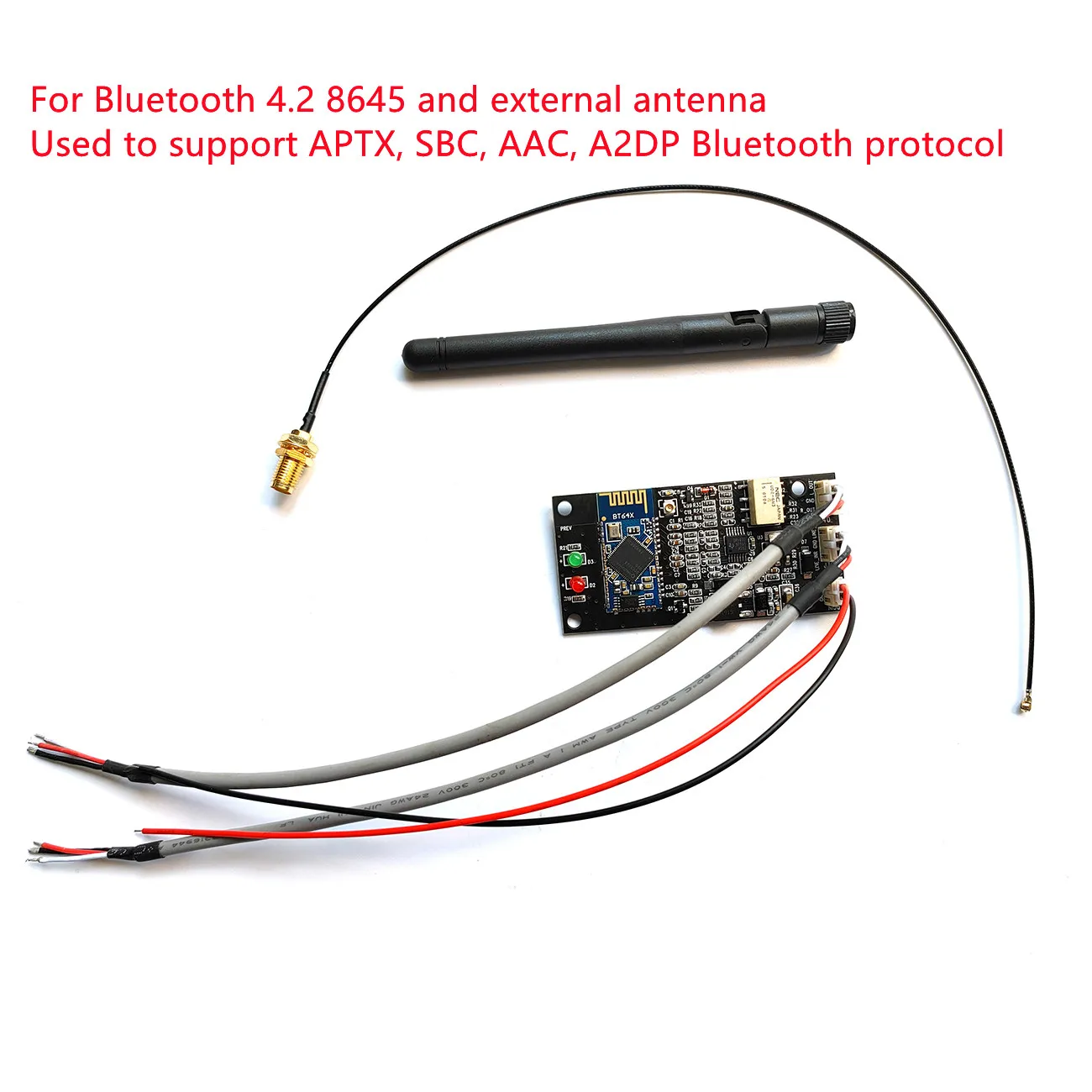 4.2 Bluetooth Receiver Board CSR8640/CSR3005/3034/CSR8645 Amplifier Bluetooth Module Lossless APT-X Wireless Bluetooth Audio DIY