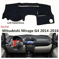 Taijs工場シンプルなスポーツ3色ポリエステルファイバー車のダッシュボードカバー三菱ミラージュG4 2014 2015 2016左手ドライブ