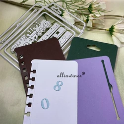 Various book edges Metal Cutting Dies Stencils Die Cut for DIY Scrapbooking Album Paper Card Embossing