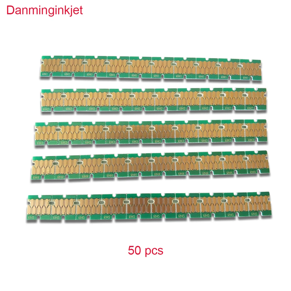 50 pcs cartridge chip for Epson surecolor T3070 T5070 T7070 T3000 T5000 T7000 T3270 T5270 T7270 T3200 T5200 T7200 printer