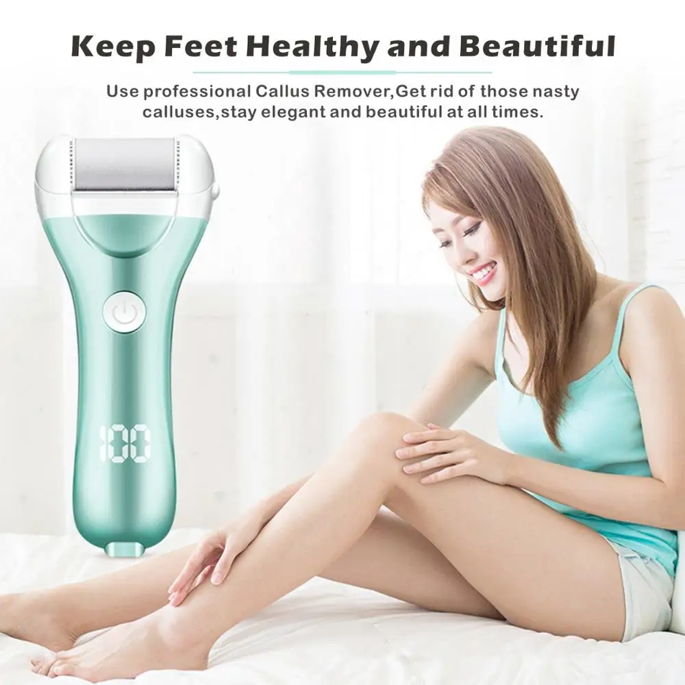 전기 발 파일 발, 하드 데드 스킨 케어 도구, 배터리 전원 풋, USB 각질 제거기, 뒤꿈치 굳은살 제거기, 페디큐어 장치