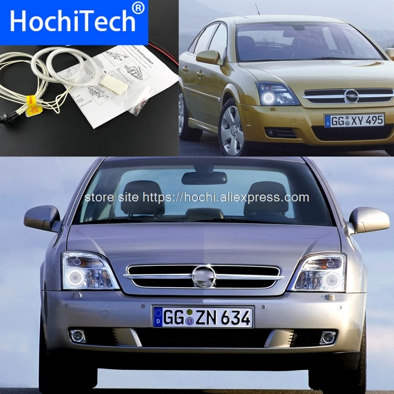 HochiTech Excellent CCFL Angel Eyes Kit Ultra bright headlight illumination for Opel Vectra C 2002 2003 2004