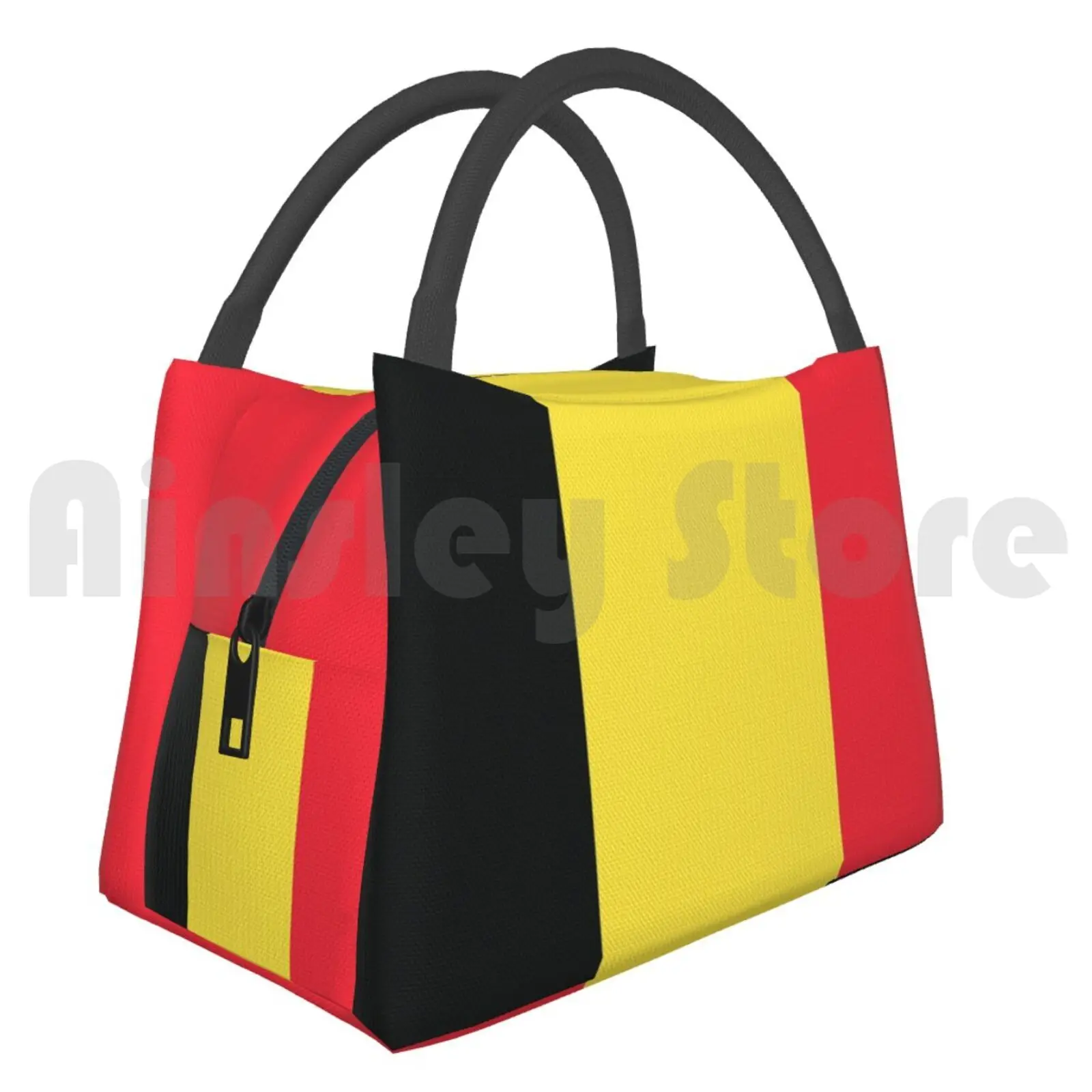 Portable Insulation Bag Belgium Flag 2794 Belgium Belgique Belgi? Benelux Flemish Walloon Brussels Red Devils