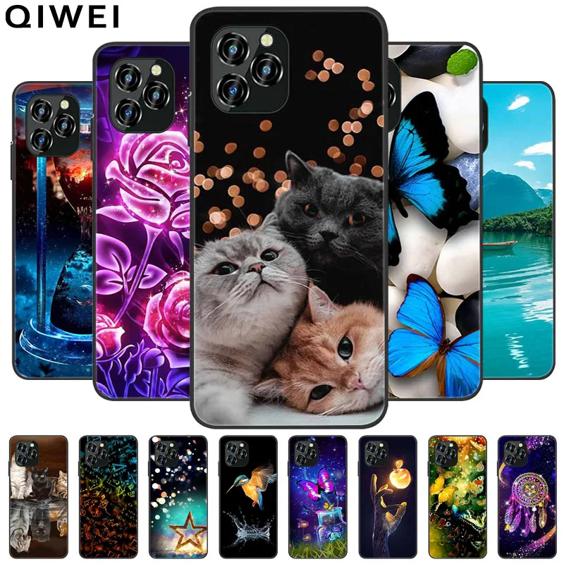 Мягкий силиконовый чехол для Oukitel C21 Pro, черный бампер, защитный чехол для телефона Oukitel C21 Pro, чехлы Funda C21Pro C 21 pro