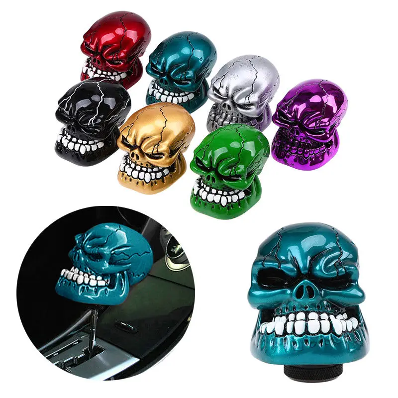 Gear Shift Knob Shifter Lever Knob Big Mouth Buck Teeth Skull Gear Knob Pomo Marchas Manual / Automatic Car Accessories