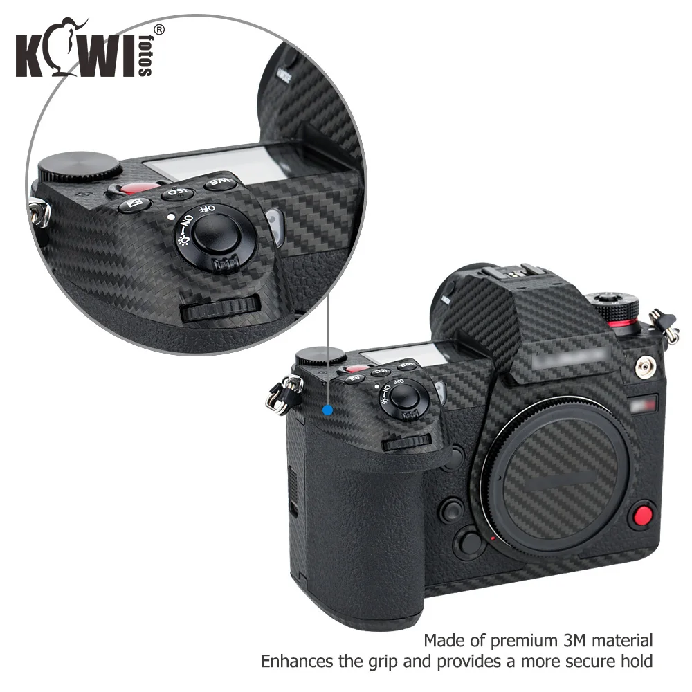 Chống Trầy Xước Bao Da Máy Ảnh Da Sợi Carbon Cho Sony RX100 VII RX100VII RX100M7 RX100 Mark VII Máy Ảnh miếng Dán 3M