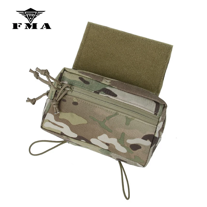 

TMC Multicam Tactical Hanging Pouch Drop Chest Front Panel Adhesive Pack for MCR Tactical Vest Chest Rig