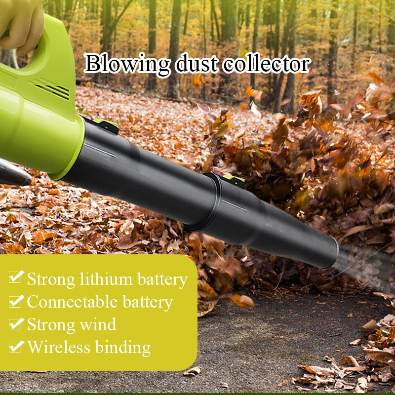 

Rechargeable Blower Lithium Battery Industry High Power Powerful Soot Blowing Dust Cleaning Car Leaf Blower Dust Collector