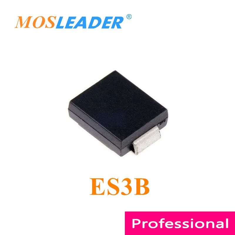 Mosleader ES3B SMC 1000 шт DO214AB 3A 100V сделано в Китае высокого качества