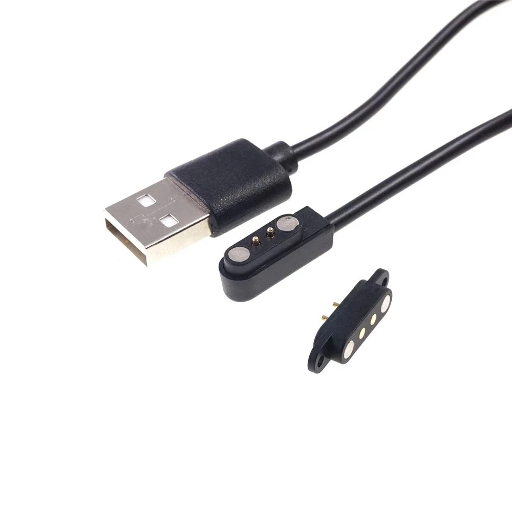 1 Sets Magnetische USB Ladekabel Männlich Weiblich PogoPin Stecker Power Lösung 2 Pin Magnete Kontakt Pad PCB Solder2,8 MM Pitch – Detail 4