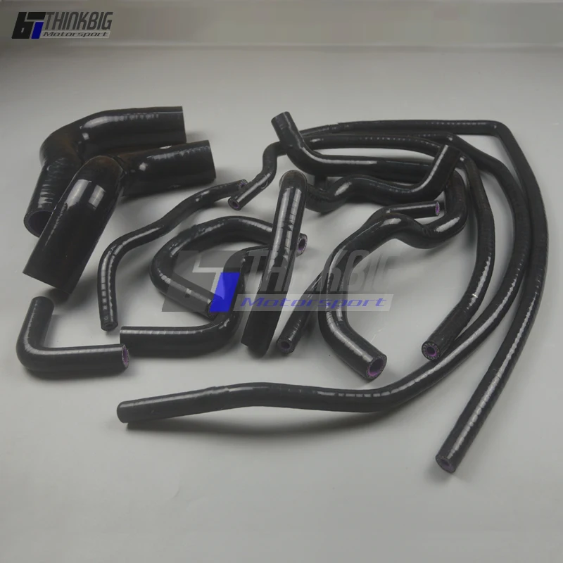 Silicone Radiator Hose Kit For 1997-2008 Subaru Forester SF/SG5/SG9  EJ205/EJ25 (12pcs)