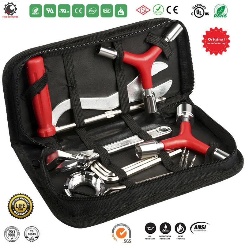 Professional Bicycle Tool Kit Professional Tool Kit.Bike Repair Tools,Wrench,Chain,Spanner,Allen Key Set,Bike Maintenance Tool