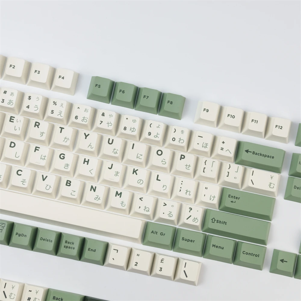 Imagem -03 - Chaves Gmk Botânico Keycaps Corante Sublimação Keycap para Teclado Mecânico Cherry Perfil Planta Chave Boné Pbt Gh60 Tkl 164