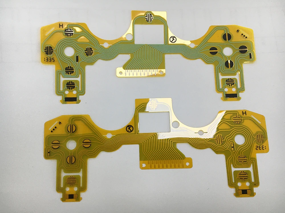 Ps4用の導電性フィルム,フレキシブルケーブル,20個,ジョイスティック修理部品,送料無料