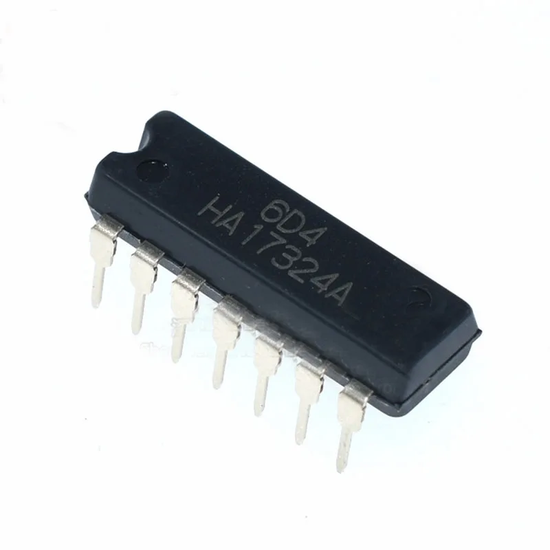 10 шт./лот новый оригинальный HA17324A Op Amp Чип в линии DIP-14 HA17324