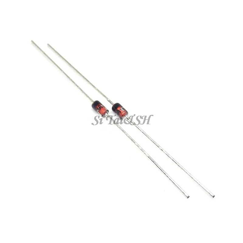 100pcs/lot 1W Zener diode DO-41 3V 3V3 3V6 3V9 4V3 4V7 5V1 5V6 6V2 6V8 7V5 8V2 9V1 10V 11V 12V 13V 15V 1N4733A 1N4742A 1N4728A