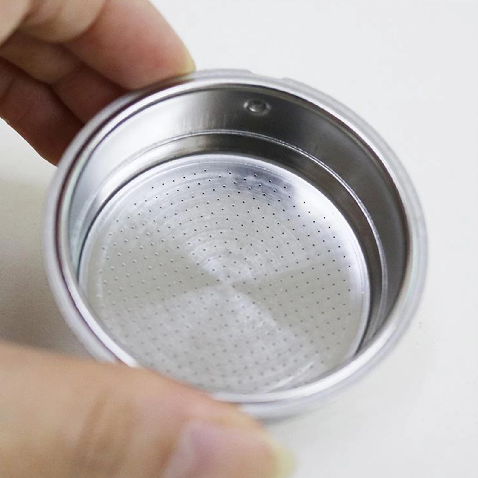 1pc 51mm wymienny ekspresy i maszyny do kawy pod ciśnieniem filtr do filiżanki kosz 1-2 kubki nadający się do prania do domu, do kawy narzędzie