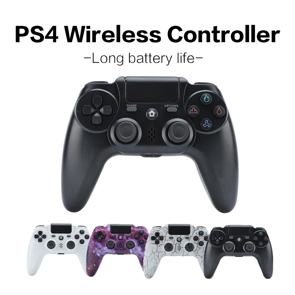 

For Sony PS4 Controller Bluetooth-compatible Vibration Gamepad For Playstation 4 Wireless Joystick For PS4 Games Console