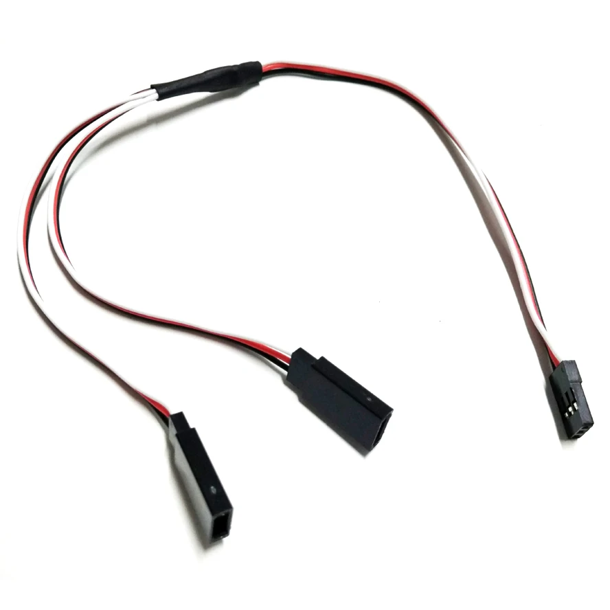 150mm 300mm 500mm RC Servo Y Extension Wire Cable 30 Cores Dupont Line Futaba Plug For  Extended Connection RC Model Accessories